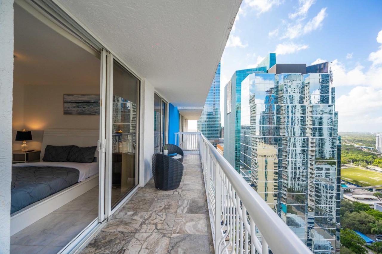 Luxury 2 Bedrooms Brickell Bay Apartment Miami Exterior foto